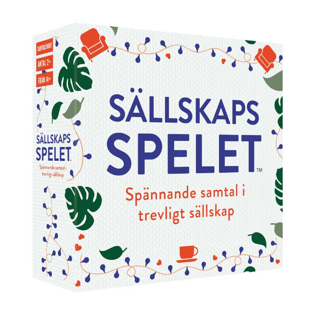Sällskapsspelet - Spännande Samtal i Trevligt Sällskap